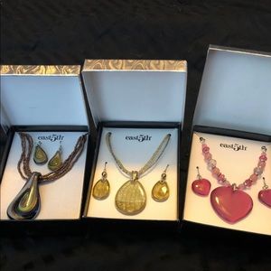 3 NIB jewelry sets